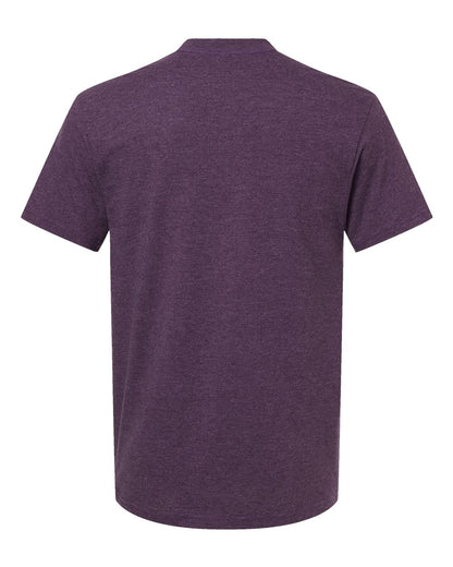 American Apparel Unisex CVC Tee 2001CVC #color_Heather Eggplant