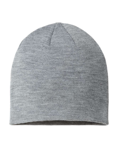 Atlantis Headwear Sustainable Beanie HOLLY #color_Light Grey Melange