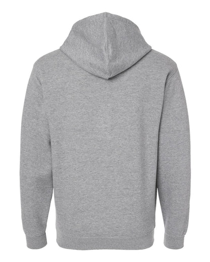 LAT Unisex Elevated Fleece Hoodie Sweatshirt 6926 #color_Heather