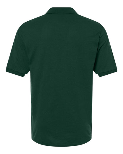 JERZEES Men's Dri-Power® Polo 437R #color_Forest Green