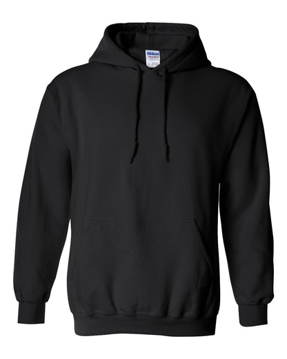 Gildan Unisex Heavy Blend™ Hooded Sweatshirt 18500 #color_Black
