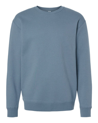 Independent Trading Co. Heavyweight Crewneck Sweatshirt IND3000 #color_Storm Blue