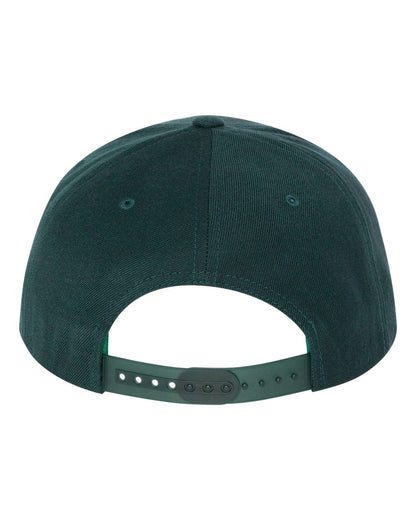 YP Classics Premium Flat Bill Snapback Cap 6089M #color_Spruce