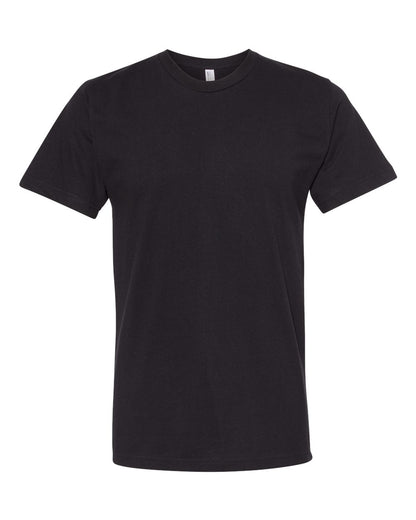 American Apparel Unisex Fine Jersey Tee 2001 #color_Black