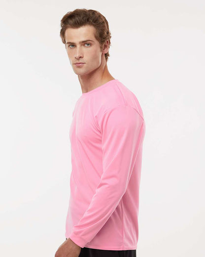 C2 Sport Performance Long Sleeve T-Shirt 5104 #colormdl_Pink