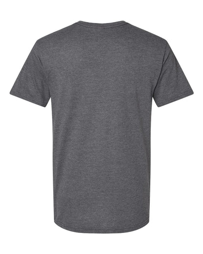 American Apparel CVC V-Neck Tee 2006CVC #color_Heather Charcoal