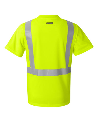 Kishigo Unisex High-Performance Microfiber T-Shirt 9110-9111 #color_Lime