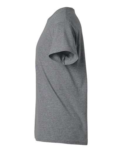 Gildan Unisex Light Cotton T-Shirt 3000 #color_Graphite Heather