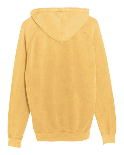 Lane Seven Unisex Vintage Raglan Hooded Sweatshirt LST004 #color_Vintage Mustard