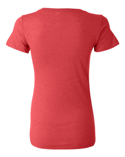 BELLA + CANVAS Women's Triblend Tee 8413 #color_Red Triblend