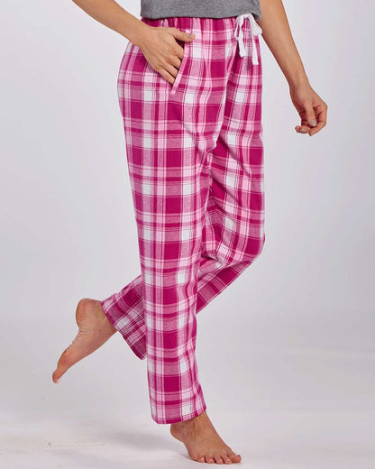 Boxercraft Women's Haley Flannel Pants BW6620 #colormdl_Orchid Sophia Plaid