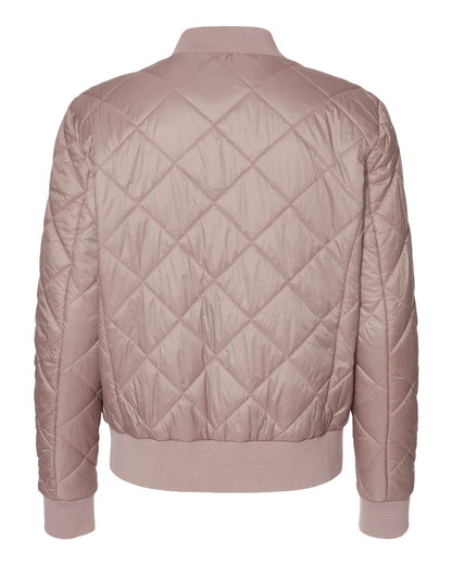 Weatherproof Women's HeatLast™ Quilted Packable Bomber W21752 #color_Blush