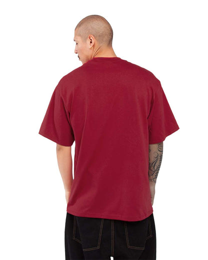 Shaka Wear Unisex Max Heavyweight T-Shirt SHMHSS #colormdl_Cardinal