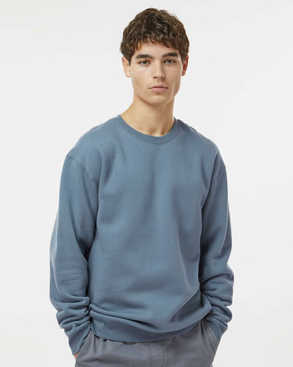 Independent Trading Co. Heavyweight Crewneck Sweatshirt IND3000 #colormdl_Storm Blue