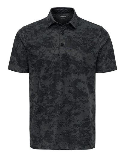 Paragon Men's Monterey Printed Polo 171 #color_Black