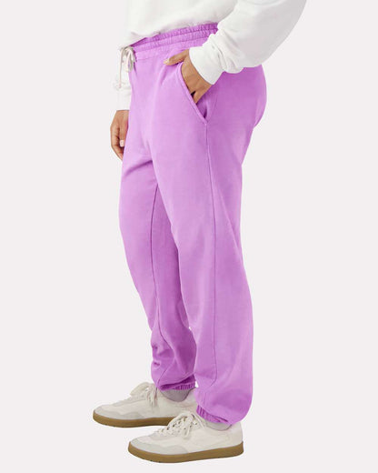 Comfort Colors Garment-Dyed Lightweight Fleece Sweatpants 1469 #colormdl_Neon Violet