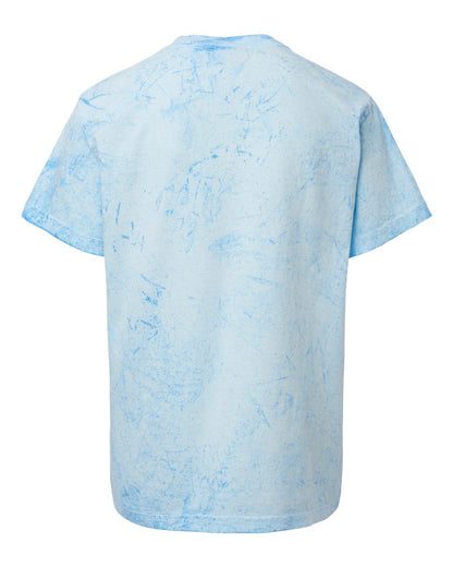 Comfort Colors Youth Colorblast™ Heavyweight T-Shirt 1745Y #color_Fiji Blue