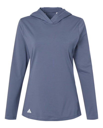 Adidas Women's Performance Hooded Pullover A1003 #color_Preloved Ink