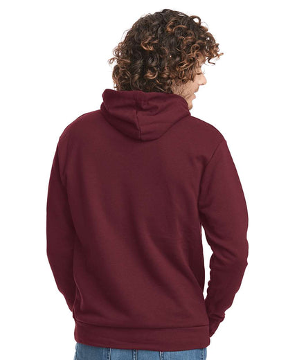 Next Level Santa Cruz Hoodie 9303 #colormdl_Oxblood