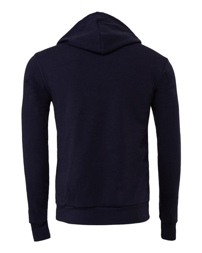 BELLA + CANVAS Unisex Sponge Fleece Hoodie Sweatshirt 3719 #color_Navy