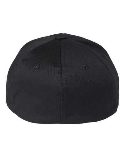 Flexfit Youth Cotton Blend Cap 6277Y #color_Black