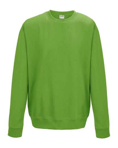 AWDis Unisex College Crewneck Sweatshirt JHA030 #color_Lime Green