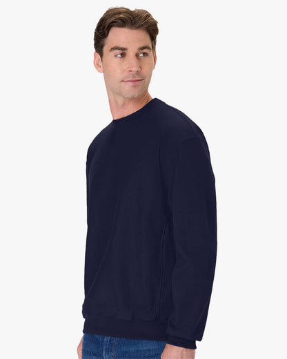 Hanes Men's Beefy® Sweats Premium Heavyweight Crewneck Sweatshirt OG600 #colormdl_Athletic Navy