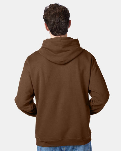 Hanes Unisex EcoSmart® Hooded Sweatshirt P170 #colormdl_Army Brown