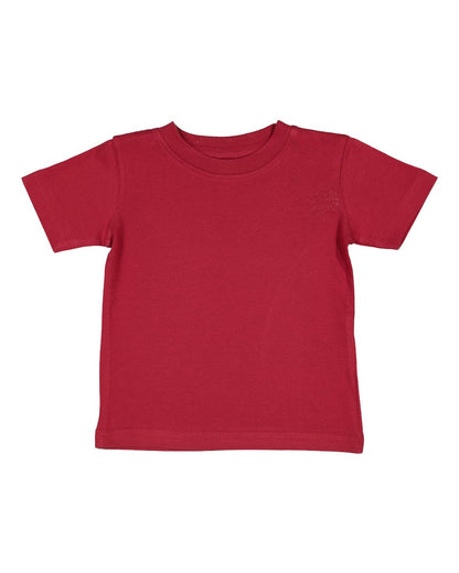 Rabbit Skins Infant Fine Jersey Tee 3322 #color_Garnet
