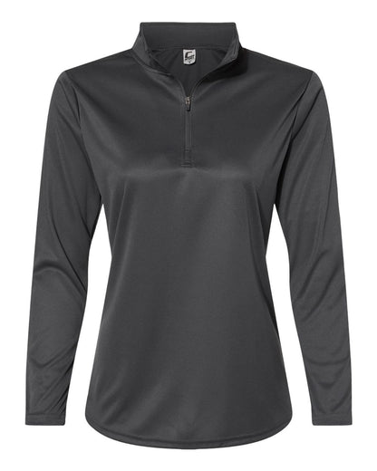 C2 Sport Women's Quarter-Zip Pullover 5602 #color_Graphite