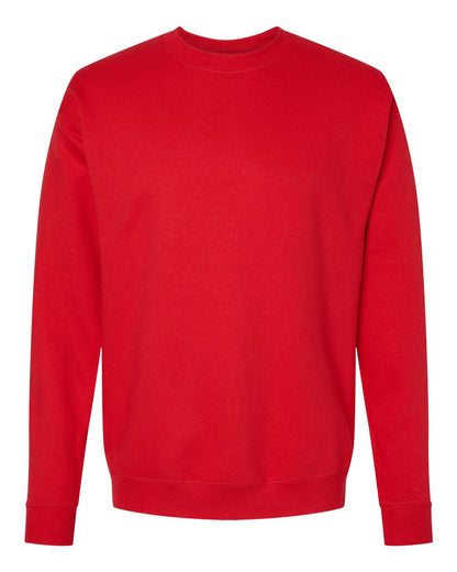 Hanes Unisex Perfect Sweats Crewneck Sweatshirt RS160 #color_Athletic Red