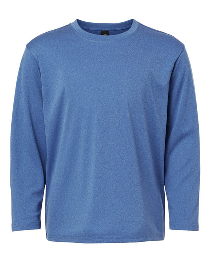 AllPro Youth Pro-Lock Performance Long Sleeve T-Shirt 48400Y #color_Heather Royal