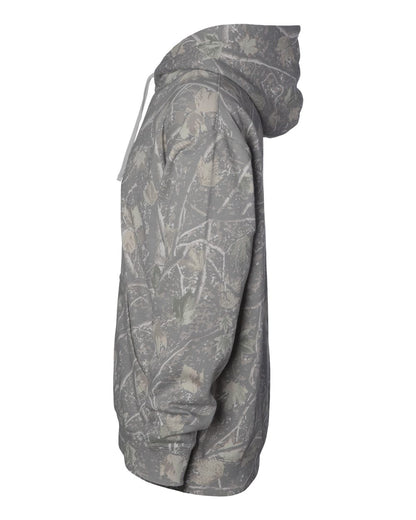 Independent Trading Co. Unisex Heavyweight Hooded Sweatshirt IND4000 #color_Deadwood Camo
