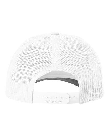 Richardson Low Pro Trucker Cap 115 #color_White