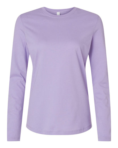 BELLA + CANVAS Women’s Jersey Long Sleeve Tee 6500 #color_Dark Lavender