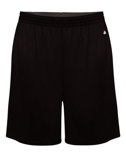 Badger Men's Ultimate SoftLock™ 8" Shorts 4002 #color_Black