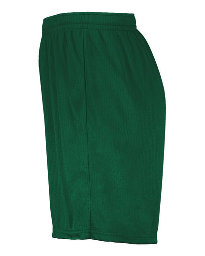 Augusta Sportswear Youth Modified Mesh Shorts 1851 #color_Dark Green