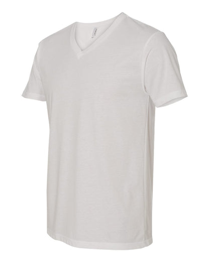 Next Level Sueded V-Neck T-Shirt 6440 #color_White