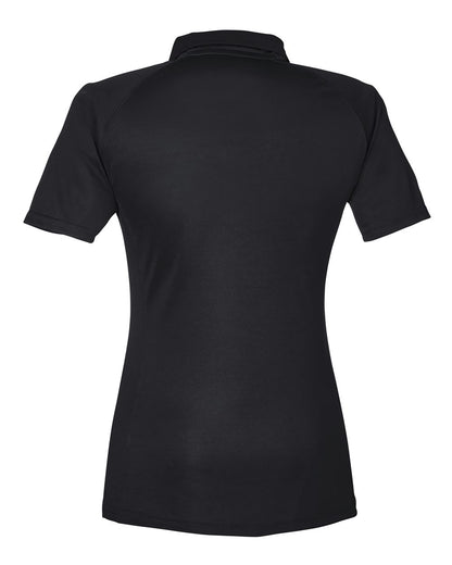 HUK Women’s LoPro Solid Performance Polo H612L03 #color_Black