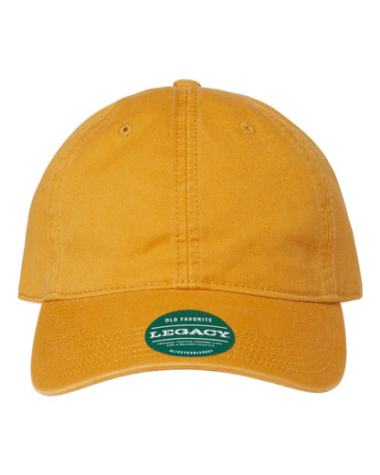 LEGACY Relaxed Twill Dad Hat EZA #color_Mustard