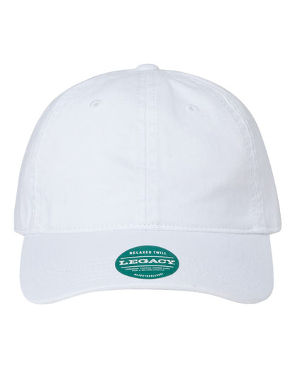 LEGACY Relaxed Twill Dad Hat EZA #color_White