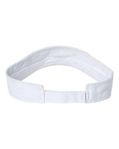 Valucap Bio-Washed Visor VC500 #color_White