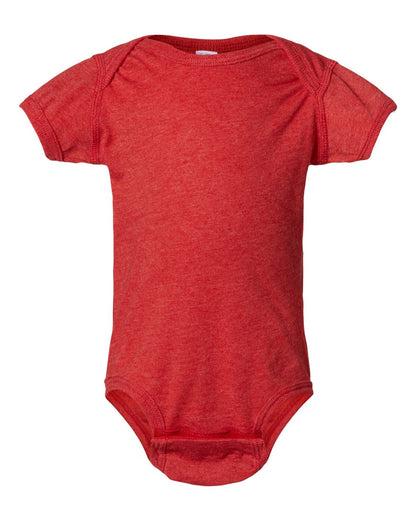 Rabbit Skins Infant Fine Jersey Bodysuit 4424 #color_Vintage Red