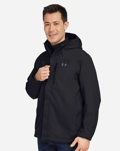 Under Armour Men's Porter 3-in-1 2.0 Jacket 1371585 #colormdl_Black/ Pitch Grey