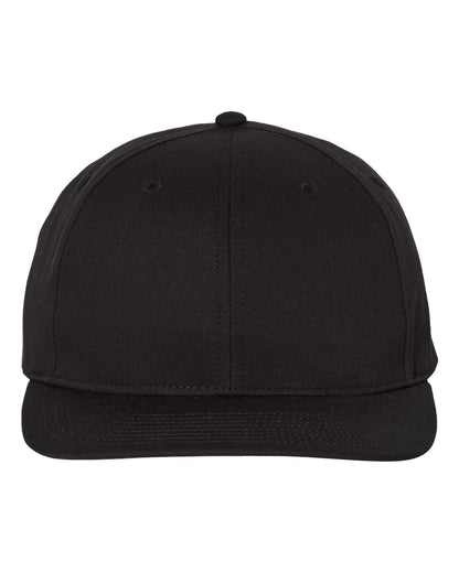 Richardson Pro Twill Snapback Cap 212 #color_Black