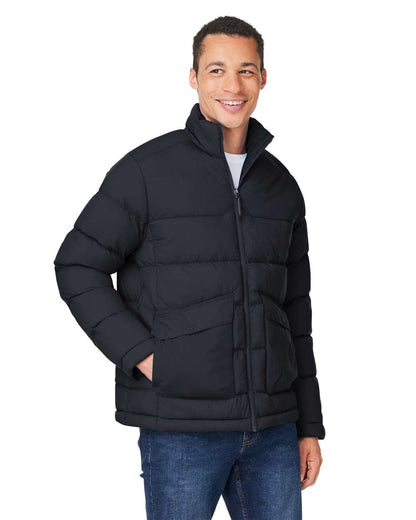 CORE365 Men's Inspire Puffer Jacket CE720 #colormdl_Black