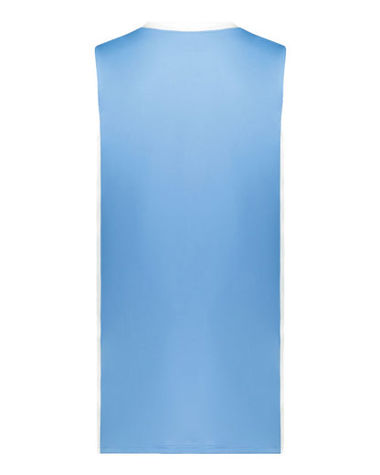 Augusta Sportswear Youth Match-Up Basketball Jersey 6887 #color_Columbia Blue/ White
