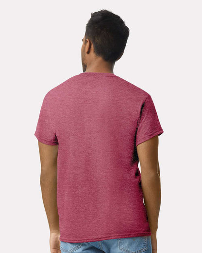 Gildan Unisex Ultra Cotton® T-Shirt 2000 #colormdl_Heather Cardinal