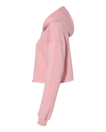 BELLA + CANVAS Women's Crop Fleece Hoodie 7502 #color_Pink