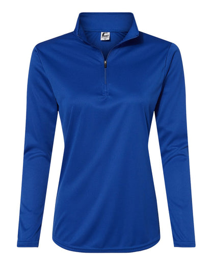 C2 Sport Women's Quarter-Zip Pullover 5602 #color_Royal